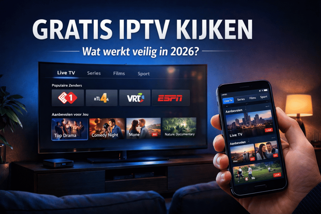GRATIS IPTV KIJKEN
